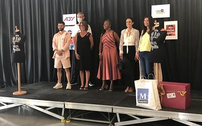 Remise des prix du défilé-concours de créateurs de mode