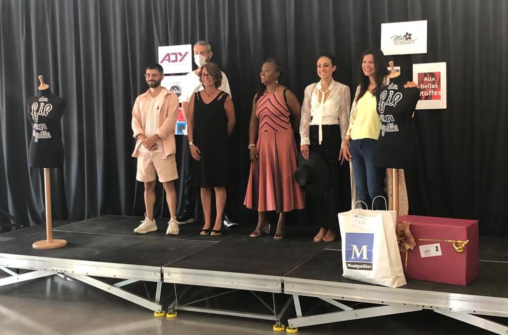 Remise des prix du défilé-concours de créateurs de mode